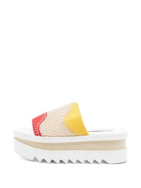 Stella McCartney Pre-Owned Elyse platform sandals Neutrals 1320540