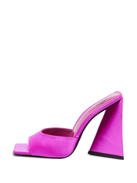 The Attico Devon satin heeeled sandals Pink 1355479
