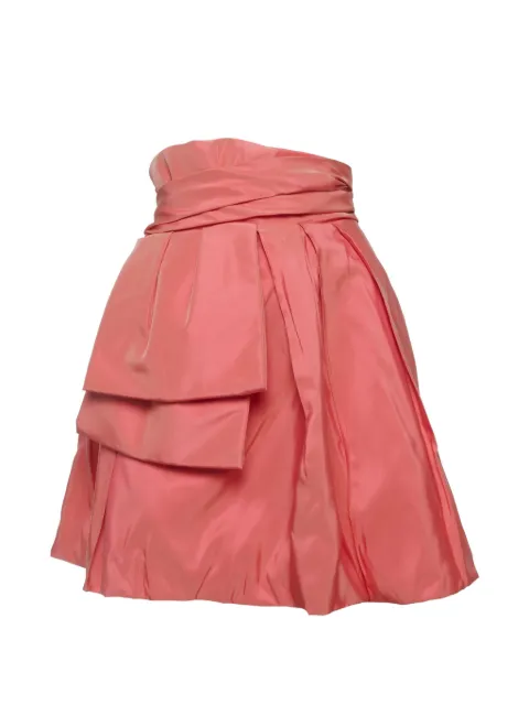 Zuhair Murad bow-detail mini skirt Pink 1293201