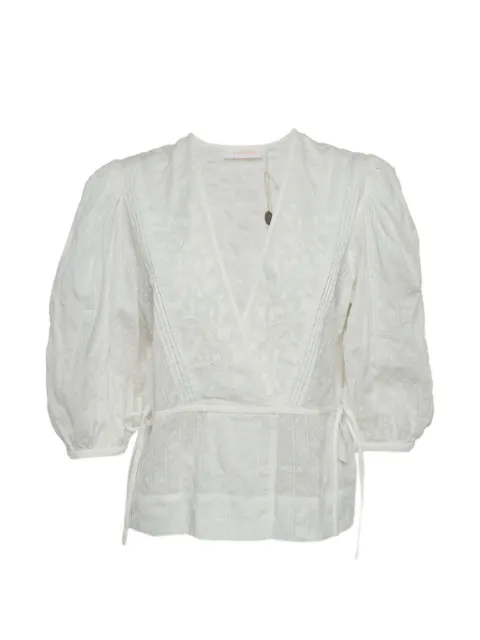 See By Chloé Vintage swiss dot-embroidered top White 1358838