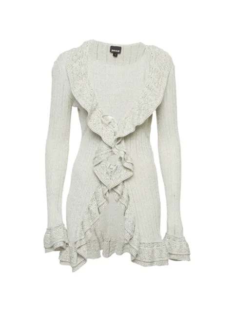 Just Cavalli Vintage ruffled cardigan Grey 1303341