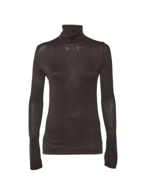 Loro Piana Pre-Owned turtleneck sweatshirt Brown 1292942