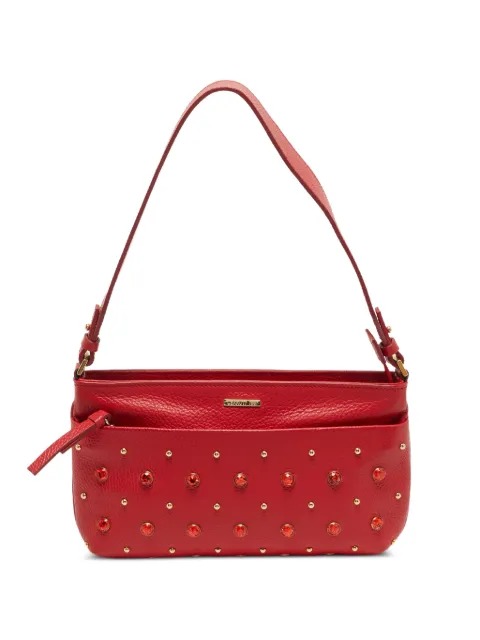 Cerruti 1881 crystal studded shoulder bag Red 1269236