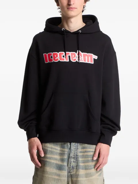 Billionaire Boys Club - Ice Cream Soft Serve Popover logo-print hoodie Black ICPH26272