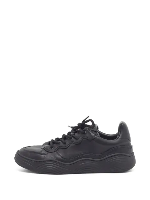 Alaïa Pre-Owned Veau Wave low-top sneakers Black 1329767