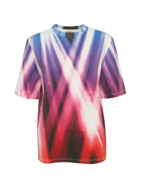 The Attico Bella graphic-print T-shirt Purple 1288074