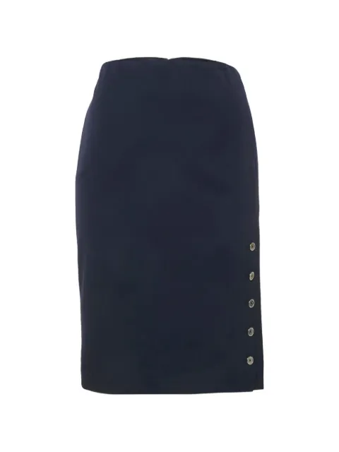 Ralph Lauren Vintage wool pencil skirt Blue 1275542