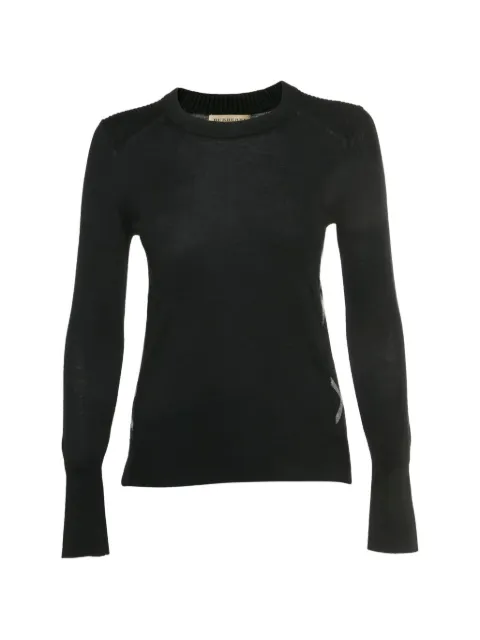Burberry Pre-Owned long-sleeve sweater Black 1318000