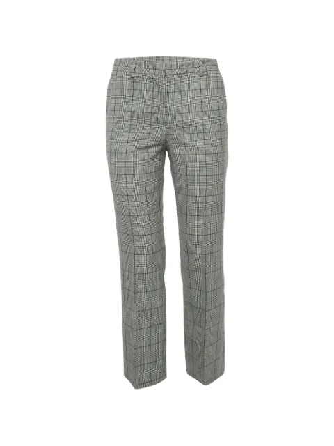 Red Valentino Vintage houndstooth tailored trousers Grey 1264752