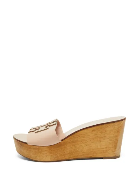 Tory Burch Ines platform wedge sandals Pink 1348035