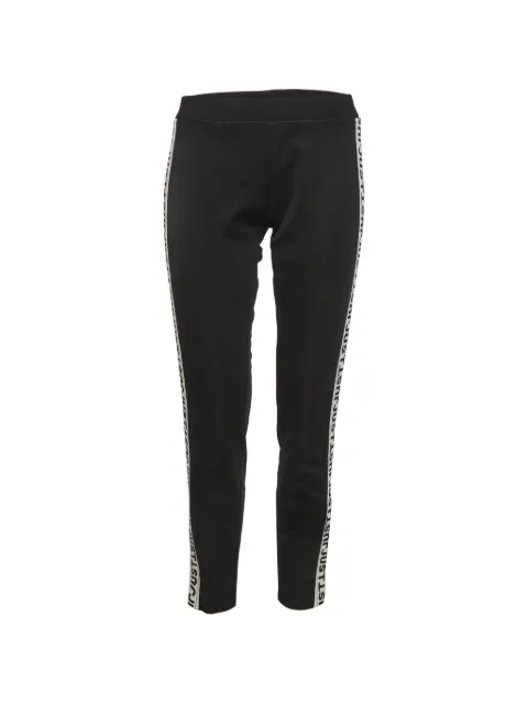 Just Cavalli Vintage logo-tape track pants Black 1295923