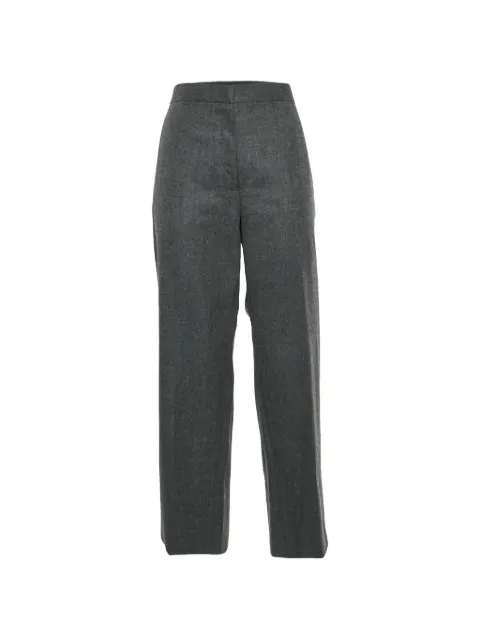 Jil Sander Pre-Owned wool trousers Grey 1320743
