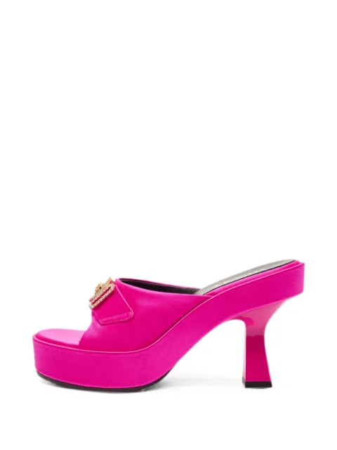 Versace Pre-Owned Biggie Medusa platform sandals Pink 1323642