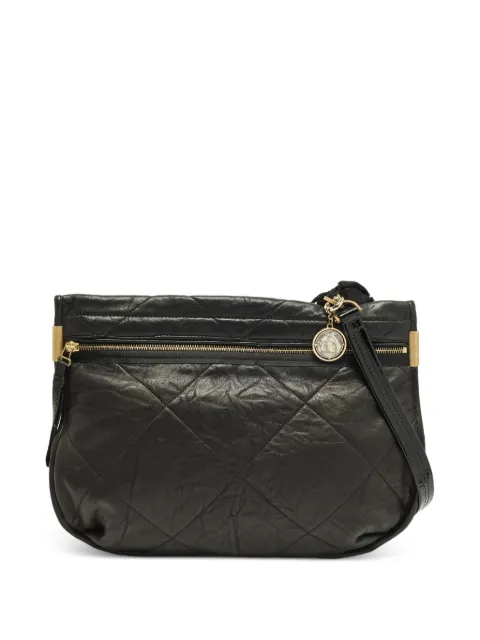 Lanvin Pre-Owned Amalia quilted-shoulder bag Black 1286949