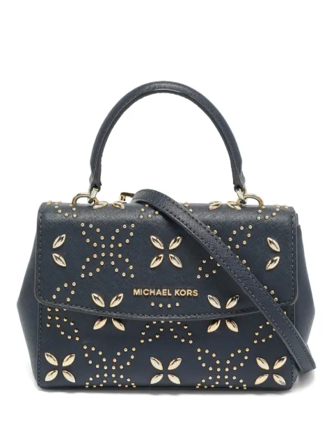 Michael Kors Vintage small Ava stud-embellishment tote bag Blue 1267865