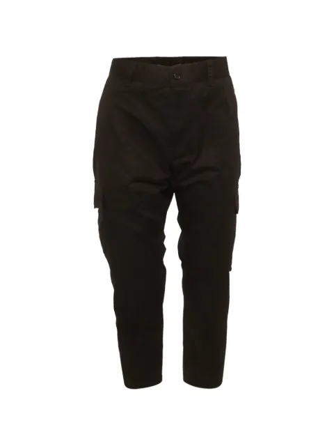 Dolce & Gabbana Pre-Owned gabardine cargo pants Black 1307008