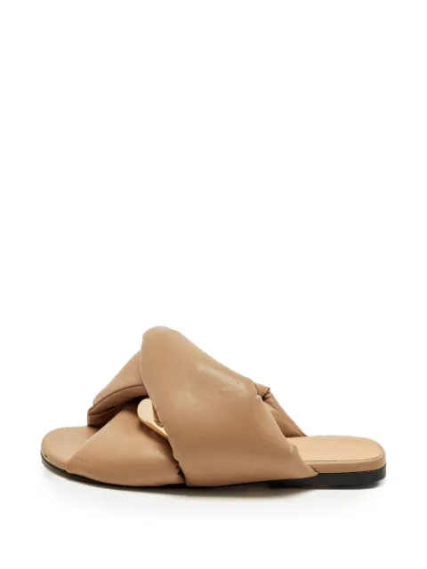 JW Anderson Twist Chain sandals Neutrals 1334936