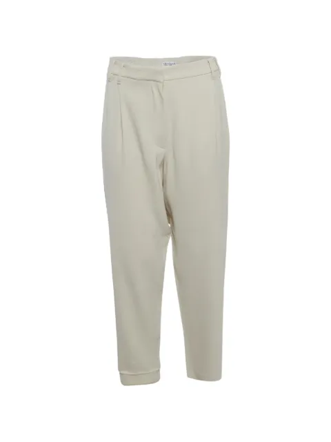 Brunello Cucinelli Monili gabardine straight-leg trousers Neutrals 1350521