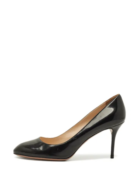 Prada Pre-Owned round toe pumps Black 1317019