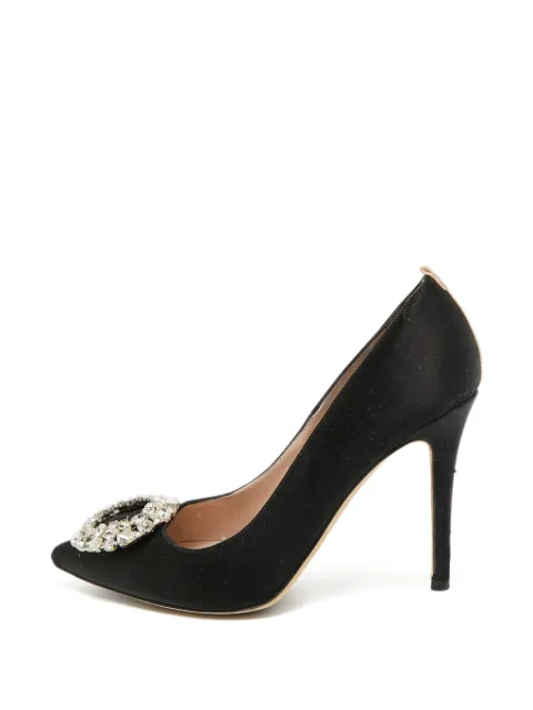 SJP by Sarah Jessica Parker Amira crystal-embellished pumps Black 1329840