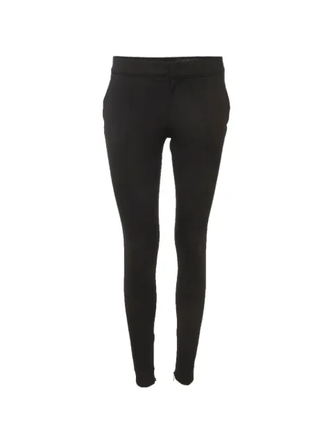 Gucci Pre-Owned gabardine skinny trousers Black 1323481