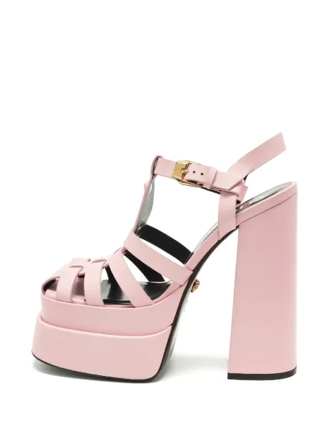 Versace Pre-Owned La Medusa platform sandals Pink 1330405