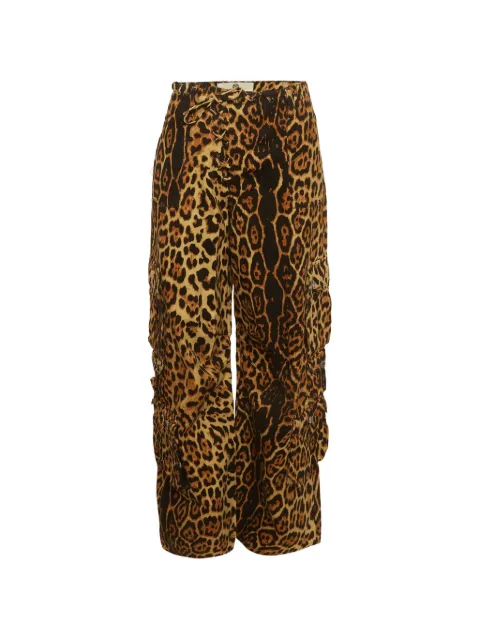 424 leopard-print cargo pants Neutrals 1300770