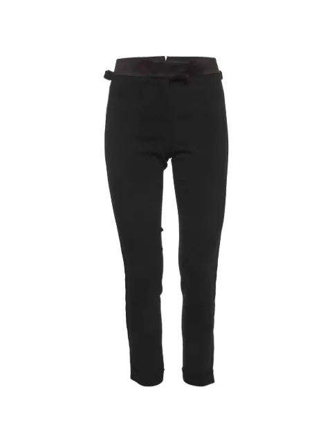 Tom Ford Vintage cropped straight-leg trousers Black 1326549