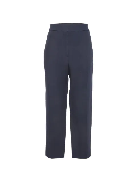 Christian Dior Pre-Owned tailored wool trousers Blue 1324840