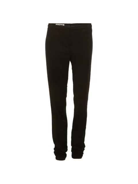 Jil Sander Pre-Owned straight-leg trousers Black 1307164