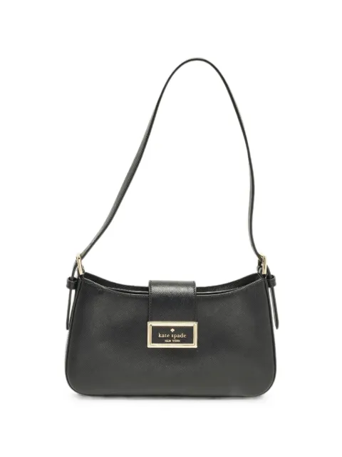 Kate Spade Reegan logo-plaque shoulder bag Black 1294276