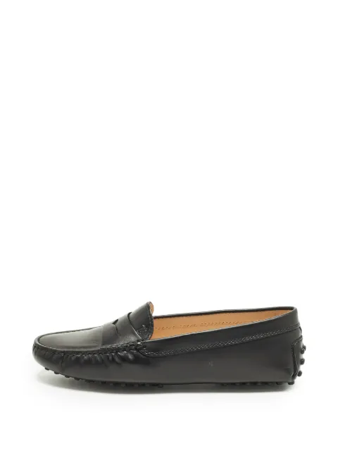Tod's Vintage slip-on loafers Black 1330953