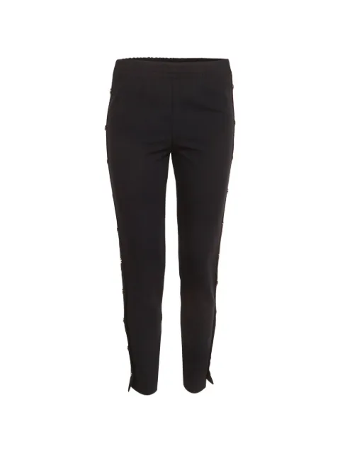 Maje side-opening jersey trousers Blue 1300476