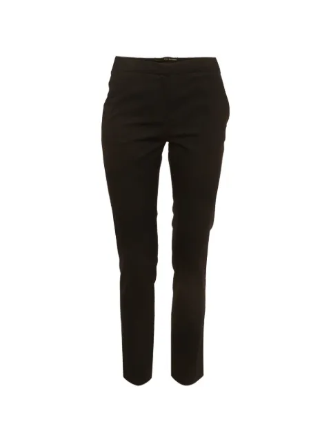 The Kooples gabardine straight-fit trousers Black 1301361