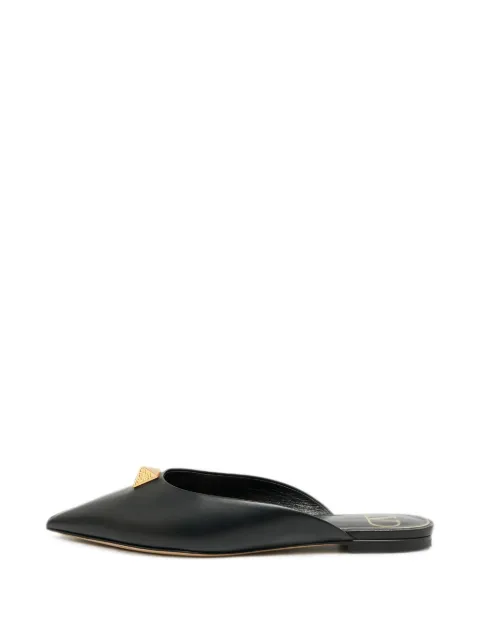 Valentino Garavani Pre-Owned One Stud leather mules Black 1332961