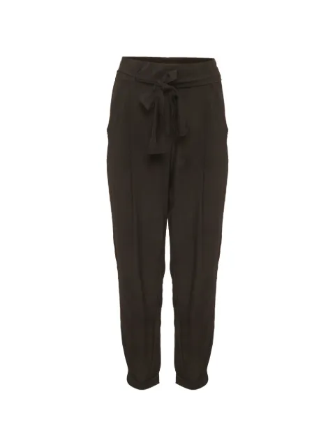 Dolce & Gabbana Pre-Owned belted trousers Black 1288445