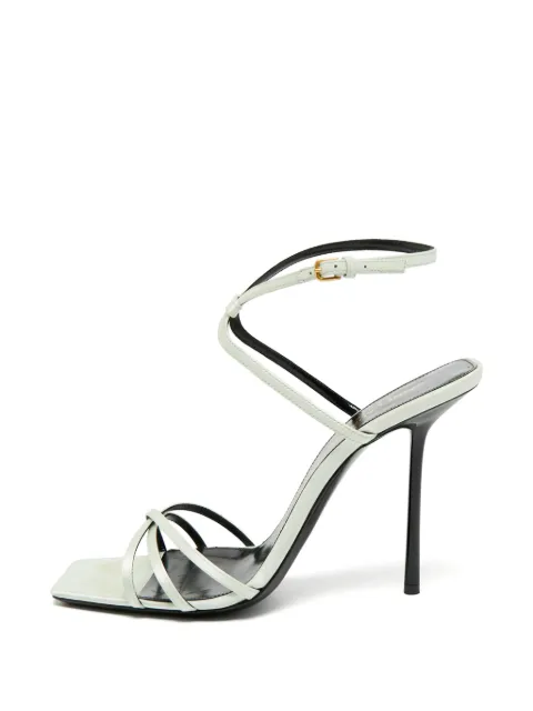 Saint Laurent Pre-Owned Baliqua ankle-strap sandals Green 1306089