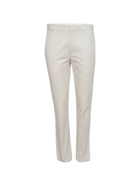 SANDRO gabardine trousers Neutrals 1306312