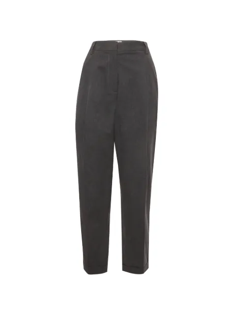Brunello Cucinelli Vintage straight-fit trousers Grey 1292305