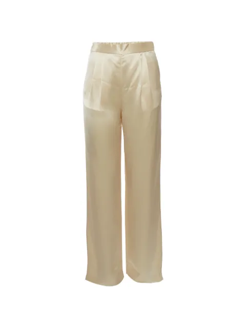 Nora Nora wide-leg trousers Neutrals 1318837