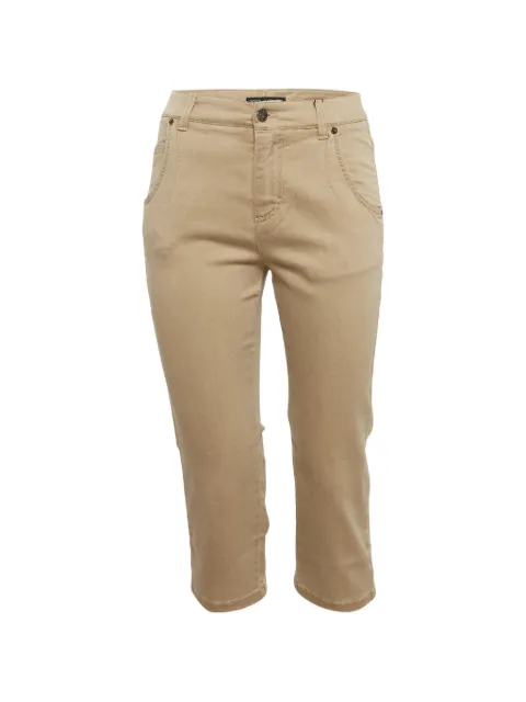 Dolce & Gabbana Pre-Owned Sabrina capri jeans Neutrals 1302132