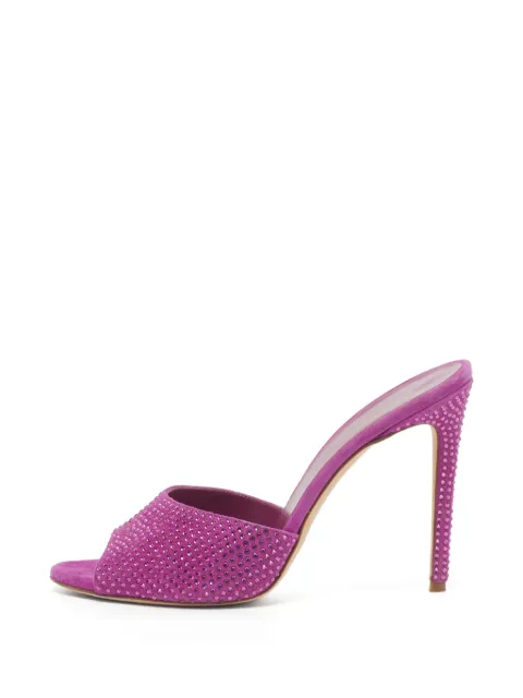 Paris Texas Holly crystal-embellished sandals Purple 1341512