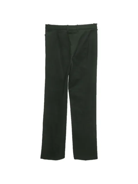 Loro Piana Pre-Owned straight-leg trousers Green 1309226