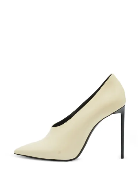 Saint Laurent Pre-Owned Anja pointed-toe pumps Neutrals 1351275