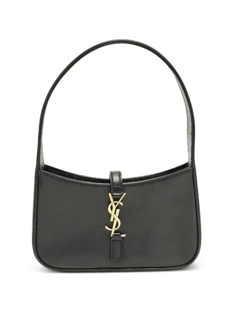 Saint Laurent Pre-Owned 2022 mini LE 5 À 7 shoulder bag Black 1296834