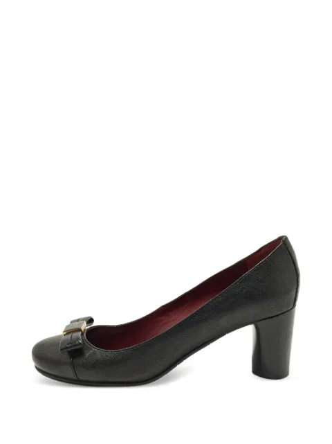 Marc By Marc Jacobs bow-detail block-heel pumps Black 1277369