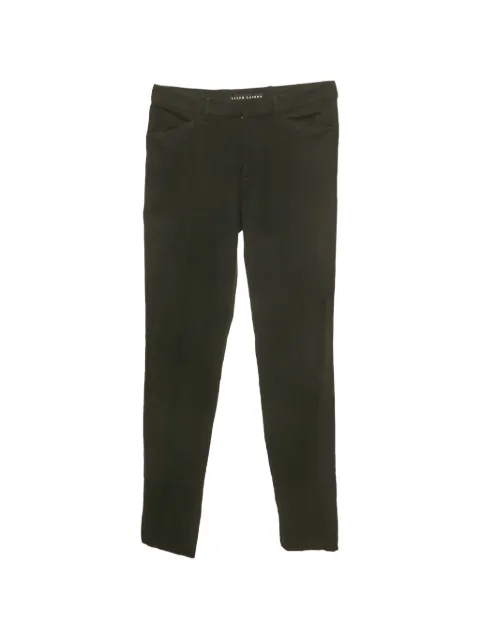 Ralph Lauren Vintage straight-cut wool trousers Black 1257176
