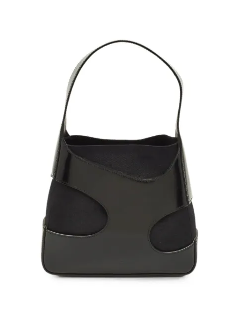 Ferragamo Pre-Owned small Cut-Out tote bag Black 1274640