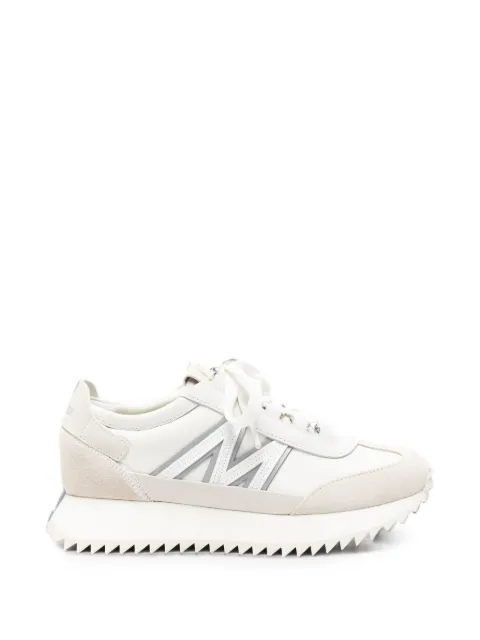 Moncler suede-panelled sneakers Neutrals L209B4M00110M7280
