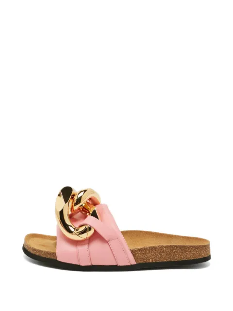 JW Anderson Chain link slides Pink 1295078